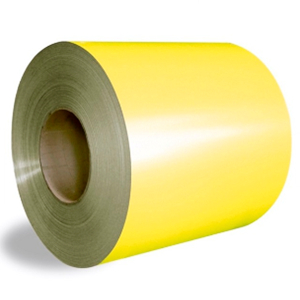 Prepainted steel sheet yellow