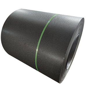 Embossed steel coil