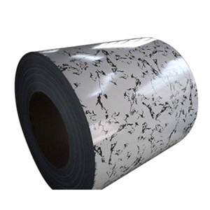 Embossed steel coil