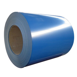 Prepainted steel sheet blue