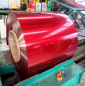 Painted aluminum coil